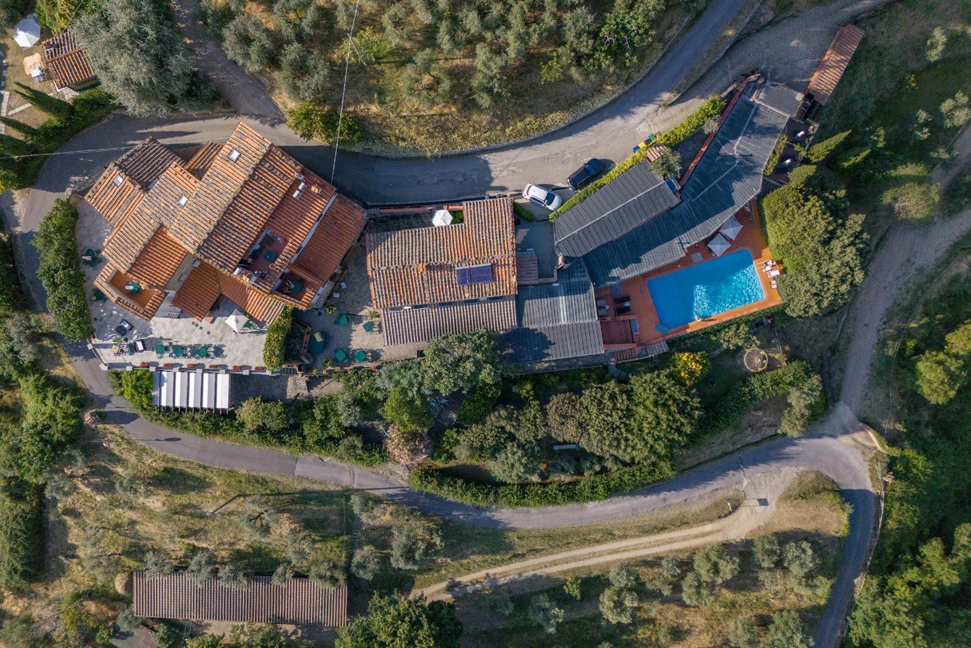 Agriturismo Borgo Mocale Castelfranco di Sopra Luaran gambar